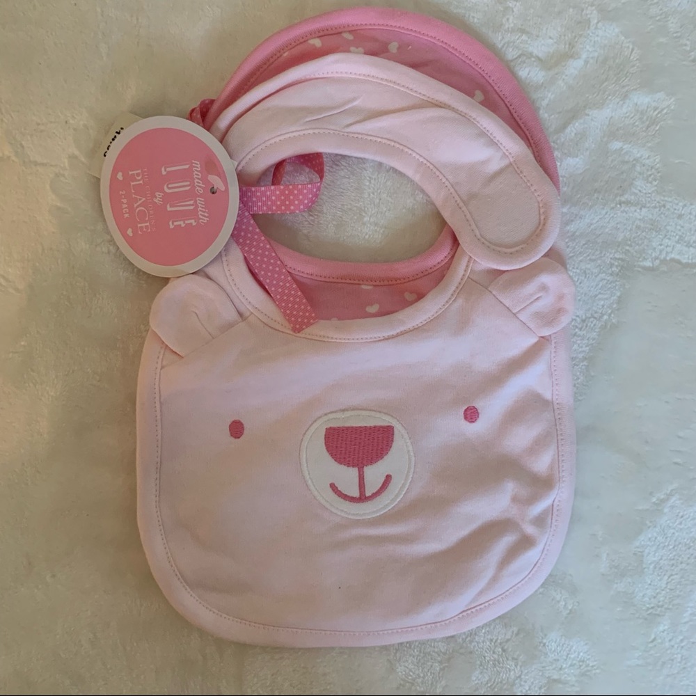The Children’s Place 2-Pack Bibs (NWT)